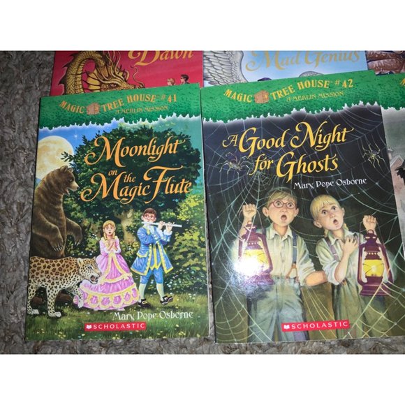 Merlin Mission Magic Tree House Books- lot of 9 - Picture 2 of 7